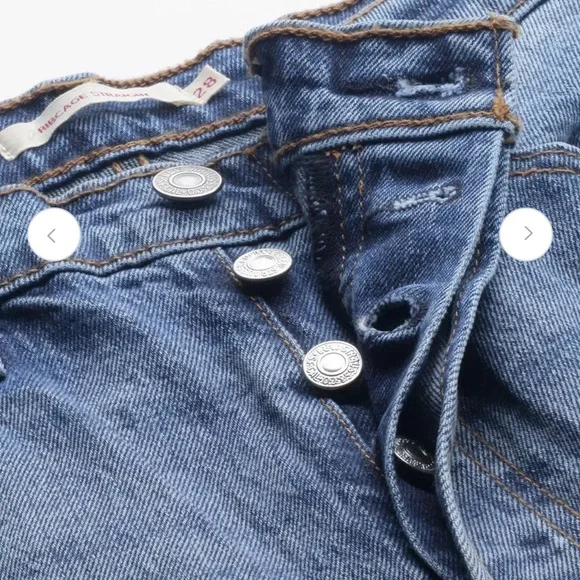 Levi's Ribcage straight Women's Blue Straight Leg Jeans - Picture 11 of 13